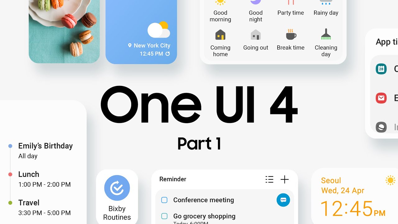 คอร์ดเพลง One UI 4: Official Introduction Film - Part 1 | Samsung คอร์ดกีต้าร์ เนื้อเพลง