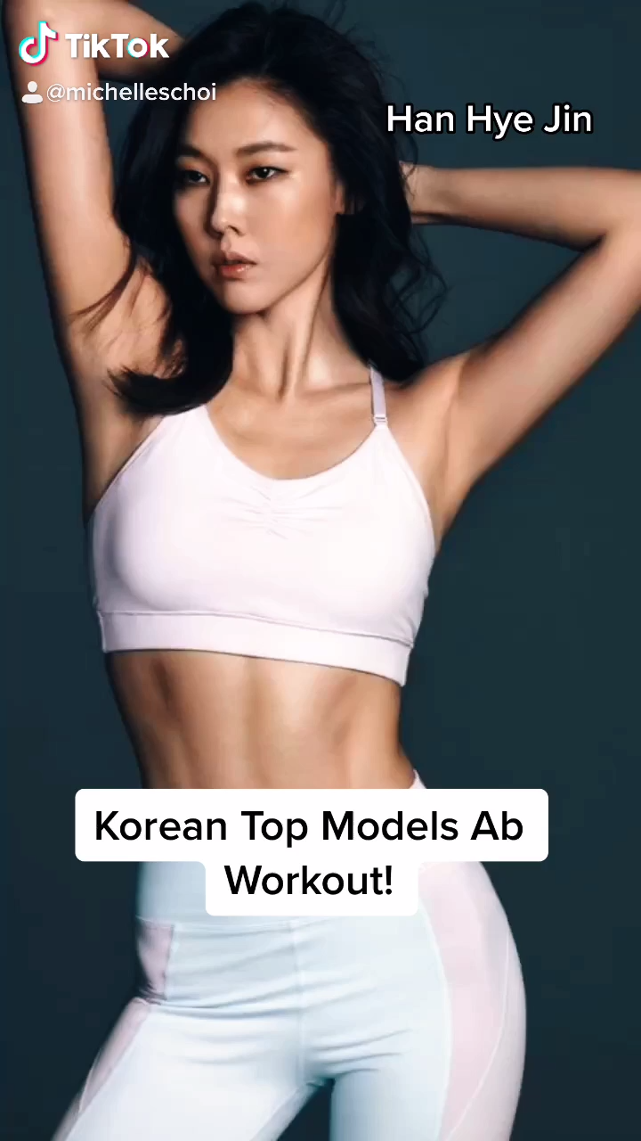 KOREAN TOP MODEL AB WORKOUT!