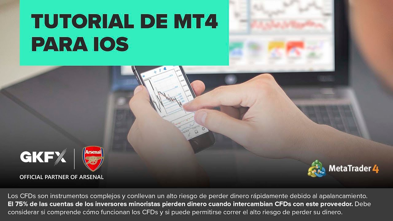 metatrader 4 คือ ¿Cómo usar MT4 en iOS? Tutorial de MetaTrader 4 para iPhone en español