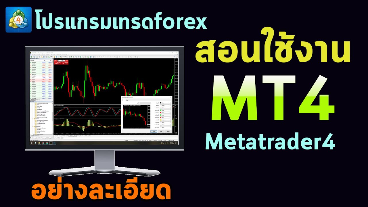 mt4 คือ สอนใช้ mt4 อย่างละเอียด โปรแกรมเทรด forex metatrader4 สอนพื้นฐานการใช้โปรแกรมเทรด สำหรับมือใหม่