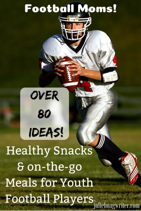 ฟุตบอลไทย pantip Football Mom Ideas: Healthy Snacks for High School Football Players