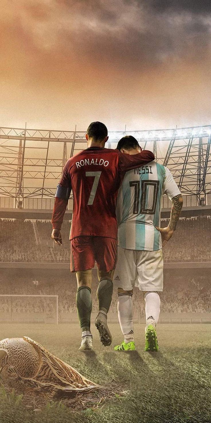 ฟุตบอลไทย pantip Soccer PinWire: Messi and Ronaldo Football iPhone Wallpaper | futbol | Pinterest...