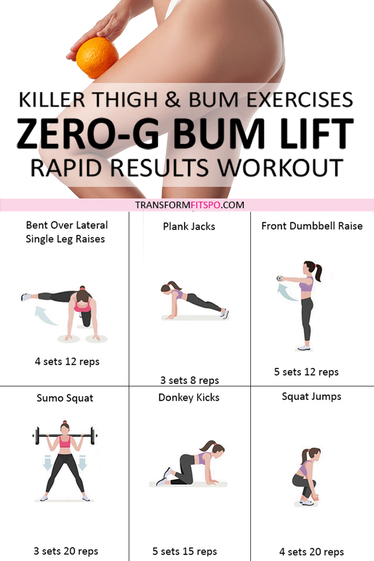👙Want a Zero-G Bum? This Intense Leg and Booty Workout Will Give You Crazy Lift!