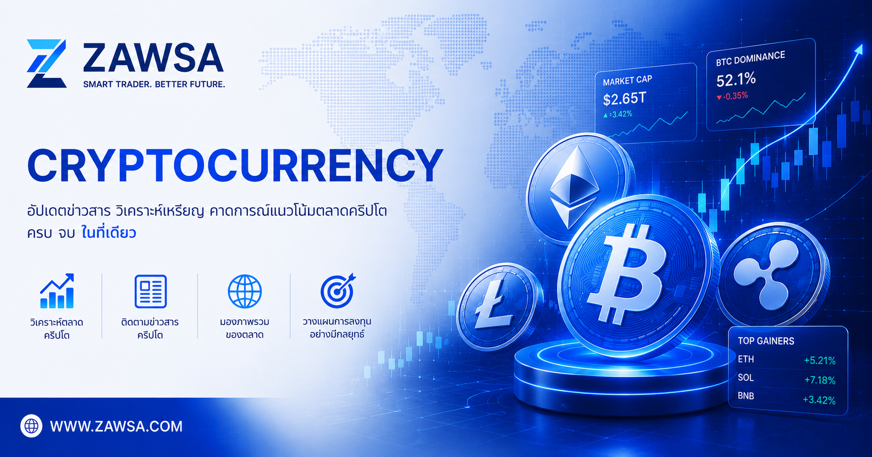 cryptocurrency คริปโต เทรด คริปโด บิตคอยน์