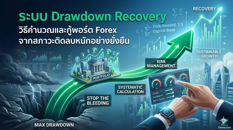 วิธีแก้พอร์ต Forex ติดลบ