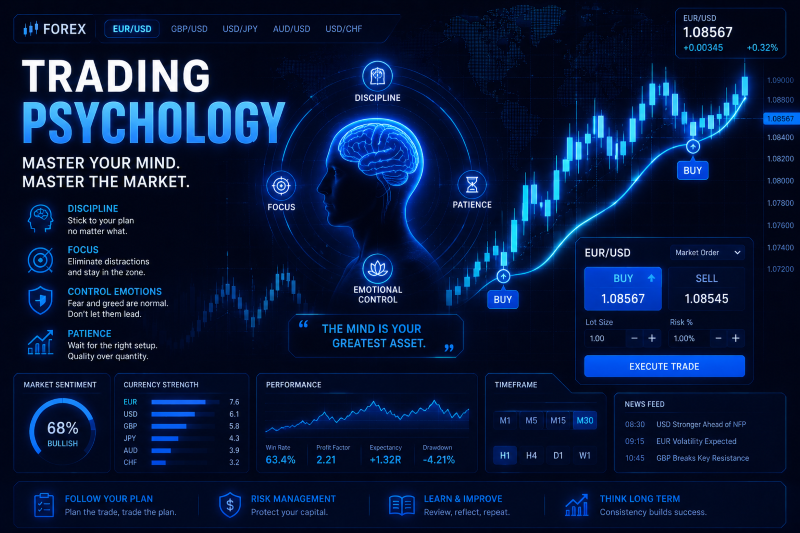 ศาสตร์ Trading Psychology: เทคนิคชนะใจตัวเอง ตัดความโลภ